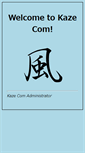 Mobile Screenshot of kaze.com